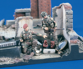 Verlinden 1756 PARAS BRIT DEMONS ROUGES Plastic models Verlinden 1756 PARAS BRIT DEMONS ROUGES Plastic models