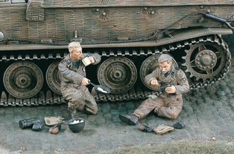 PAUSE REPAS ALLEMAND WW2