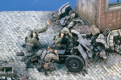 Verlinden 1812 PARAS ALLEMAND + MORTIER 3FIGURINES Plastic models Verlinden 1812 PARAS ALLEMAND + MORTIER 3FIGURINES Plastic models