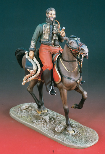 Verlinden 1943 GENERAL LASALLE CHEVAL 120 MM Plastic models 