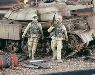 FANTASSINS US IRAQ AVANCE