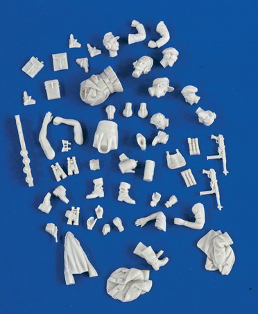 PIECES EQUIPAGE ALLEMAND 1/35