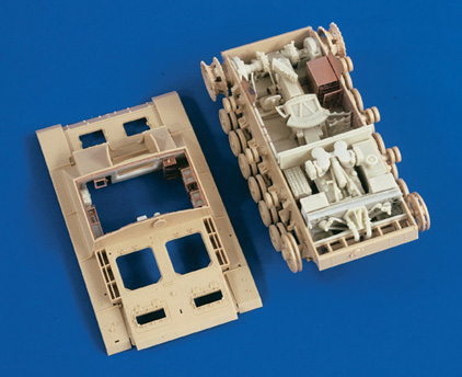 Verlinden 2087 KIT STUG INT + MOTEUR TAM Plastic models 1:35