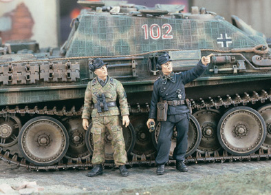 Verlinden 2118 ALLEMANDS REGARDANT CIEL Maquettes 