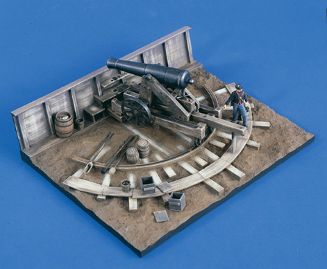 Verlinden 2125 CANON BATTERIE BARBETTA Plastic models 1:32 Verlinden 2125 CANON BATTERIE BARBETTA Plastic models 1:32