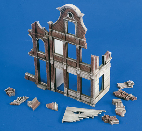 Verlinden 2248 RUINE SECTION IMMEUBLE Plastic models 1:48