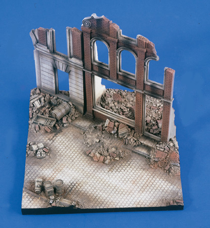 RUINE DE SECTION DE RUE