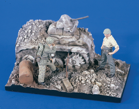 Verlinden 2282 CHAR EN PIERRE OKINAWA Plastic models 1:35