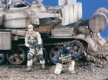 SEALS EN IRAQ 2 Figurines