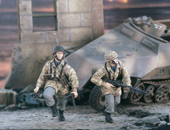 Verlinden 2373 2 paras allemands Plastic models 1:35 Verlinden 2373 2 paras allemands Plastic models 1:35