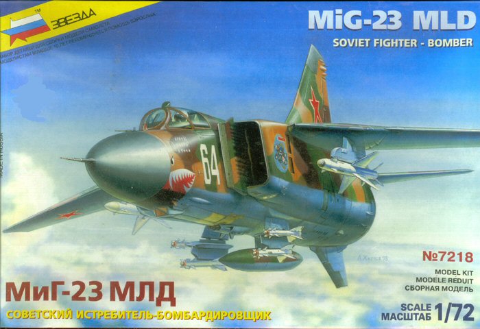 Zvezda 7218 MIG 23 MLD Maquettes 1:72 Zvezda 7218 MIG 23 MLD Maquettes 1:72