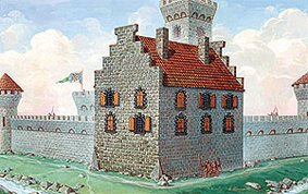 Zvezda 8517 CHATEAU QUARTERES Plastic models 1:72 Zvezda 8517 CHATEAU QUARTERES Plastic models 1:72