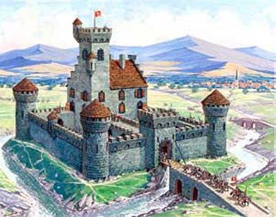 Zvezda 8519 CHATEAU FORT Maquettes 1:72