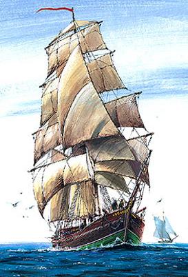 Zvezda 9011 BRIGANTINE Maquettes 1:35